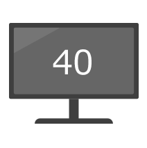 40インチテレビ