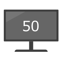 50インチテレビ